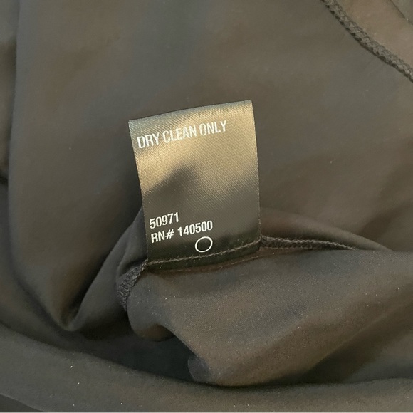 RtA Axel Tee Black Silk Off the Shoulder Top - Picture 10 of 13